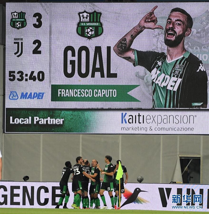 (體育)(9)足球——意甲:尤文圖斯戰(zhàn)平薩索洛