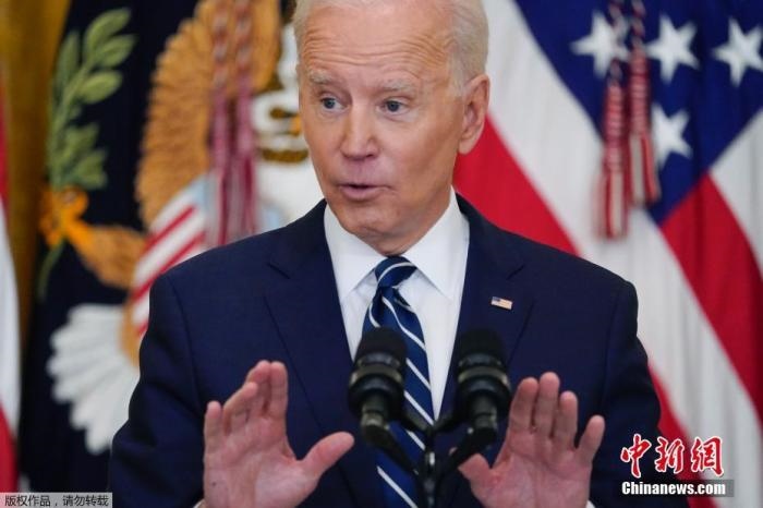 資料圖：美國總統(tǒng)拜登。