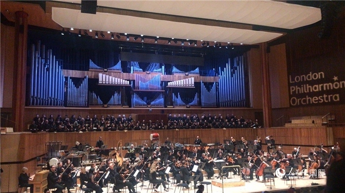 《敦煌·慈悲頌》在倫敦演出。人民網 余穎攝