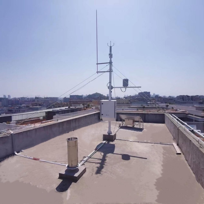 龍華區(qū)社區(qū)多要素自動(dòng)氣象觀測(cè)站。龍華區(qū)應(yīng)急管理局供圖