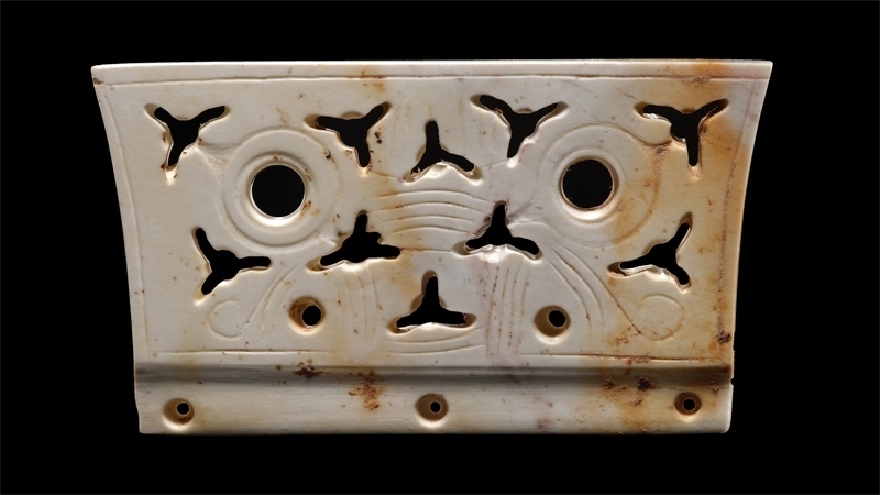 M106出土冠狀器。國家文物局供圖