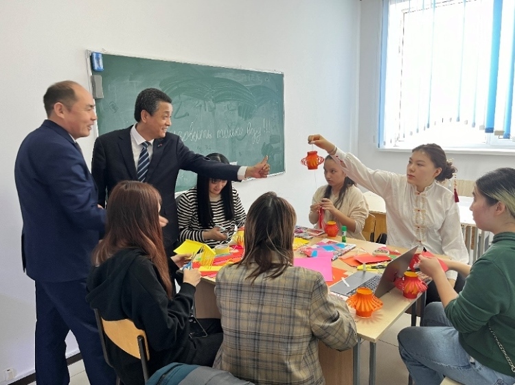 活動現(xiàn)場。孔子學院供圖