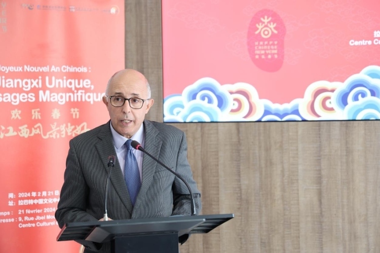 拉巴特文化藝術(shù)遺產(chǎn)復(fù)興協(xié)會主席德里希致辭?；艟z