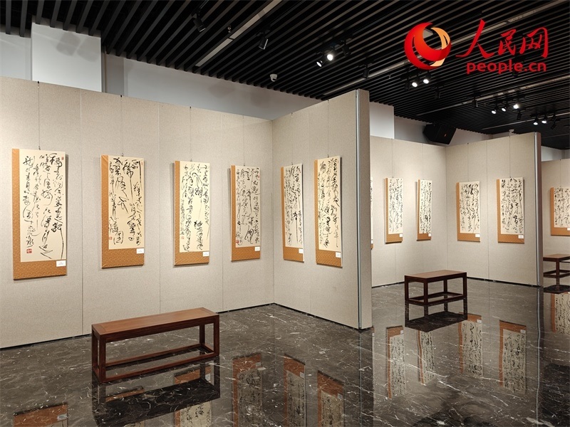 展廳現(xiàn)場。人民網(wǎng)記者 韋衍行攝