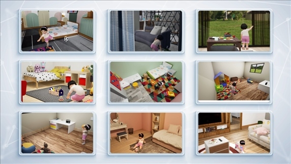 通用智能人“通通”可以自主應(yīng)對多變的場景。受訪者供圖