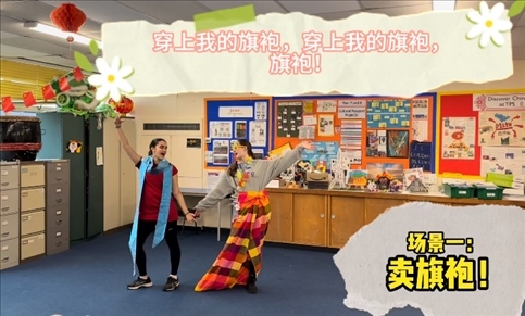 團體組決賽 《搶生意》節(jié)目。主辦方供圖