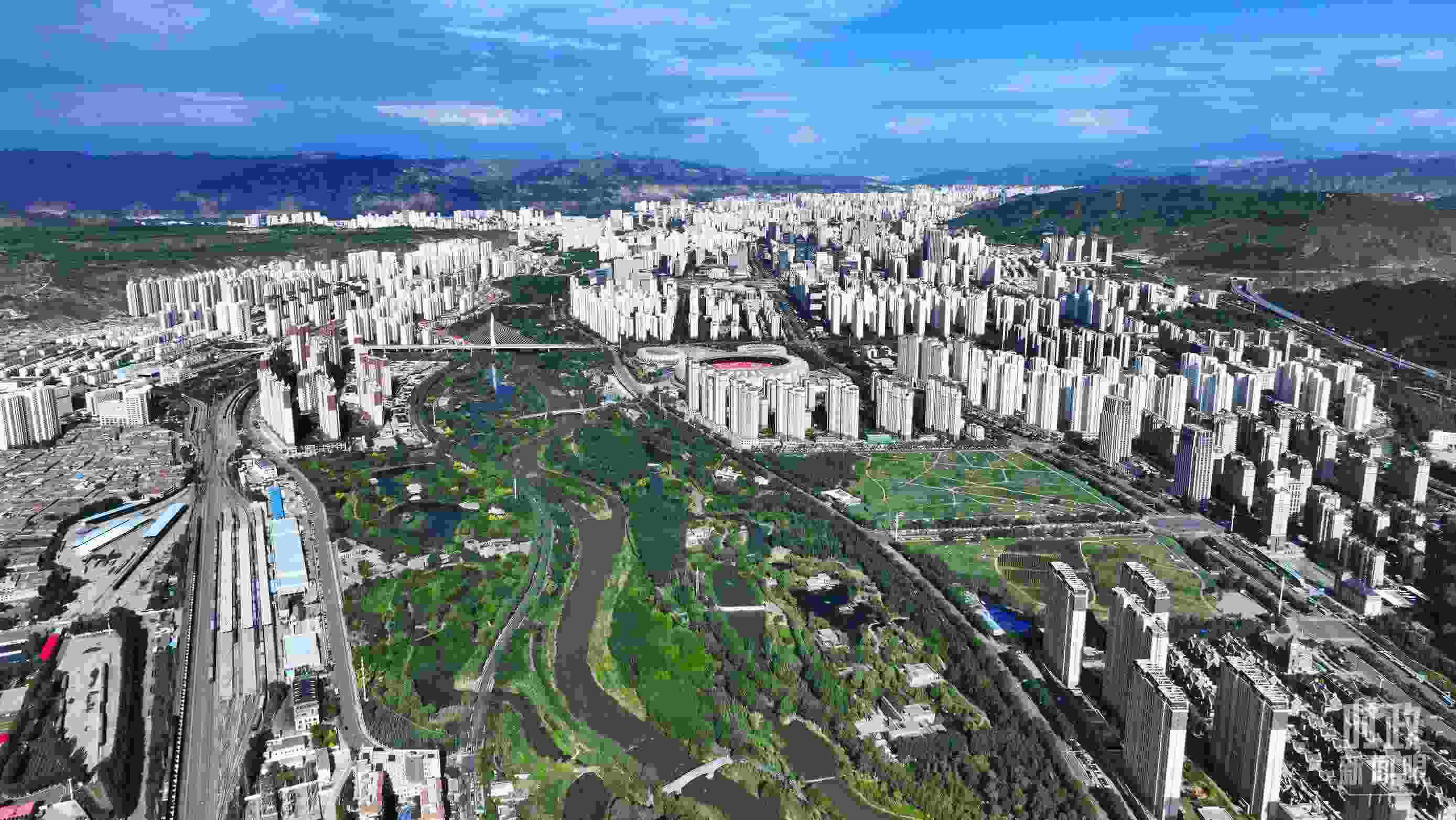 △青海西寧。（總臺央視記者范凱拍攝）