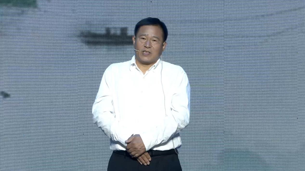 浙江大學(xué)藝術(shù)與考古學(xué)院教授林留根現(xiàn)場講述。