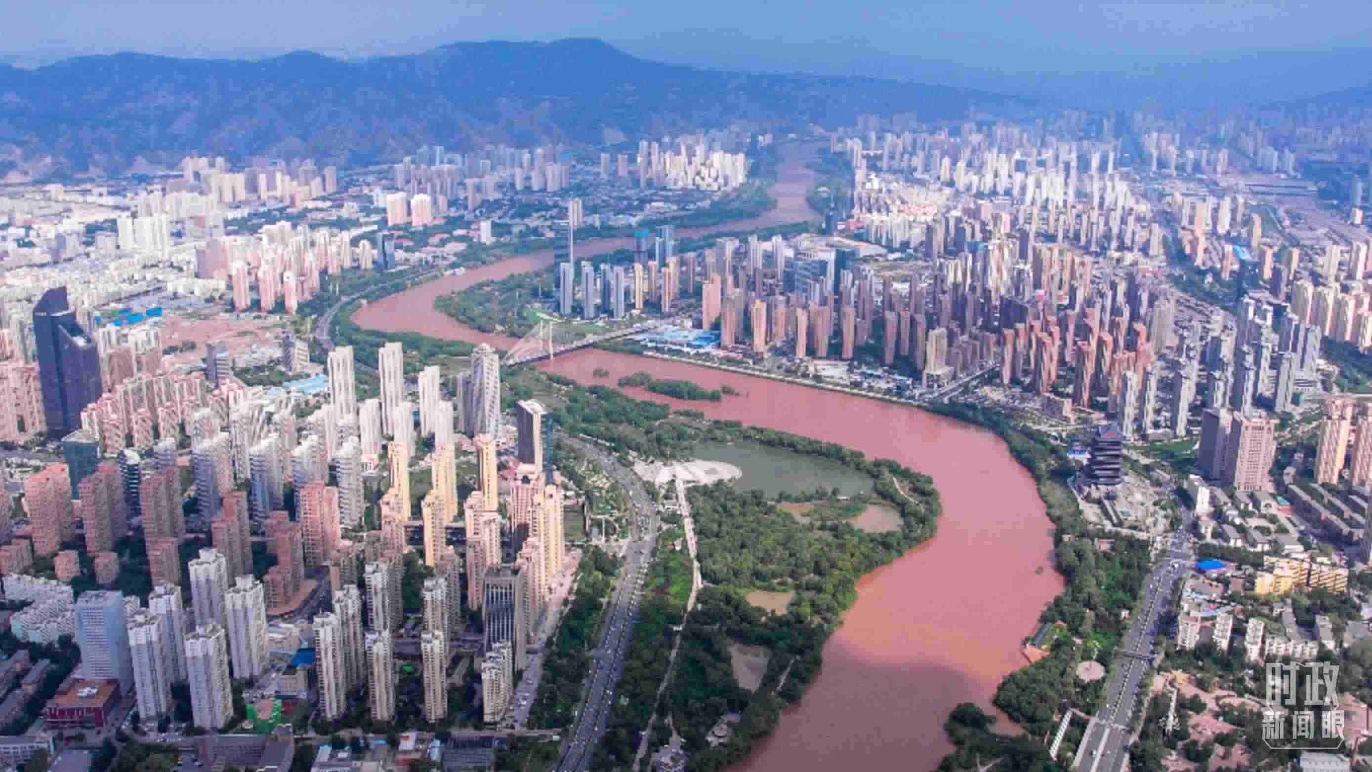 △蘭州。（總臺(tái)央視記者范凱拍攝）