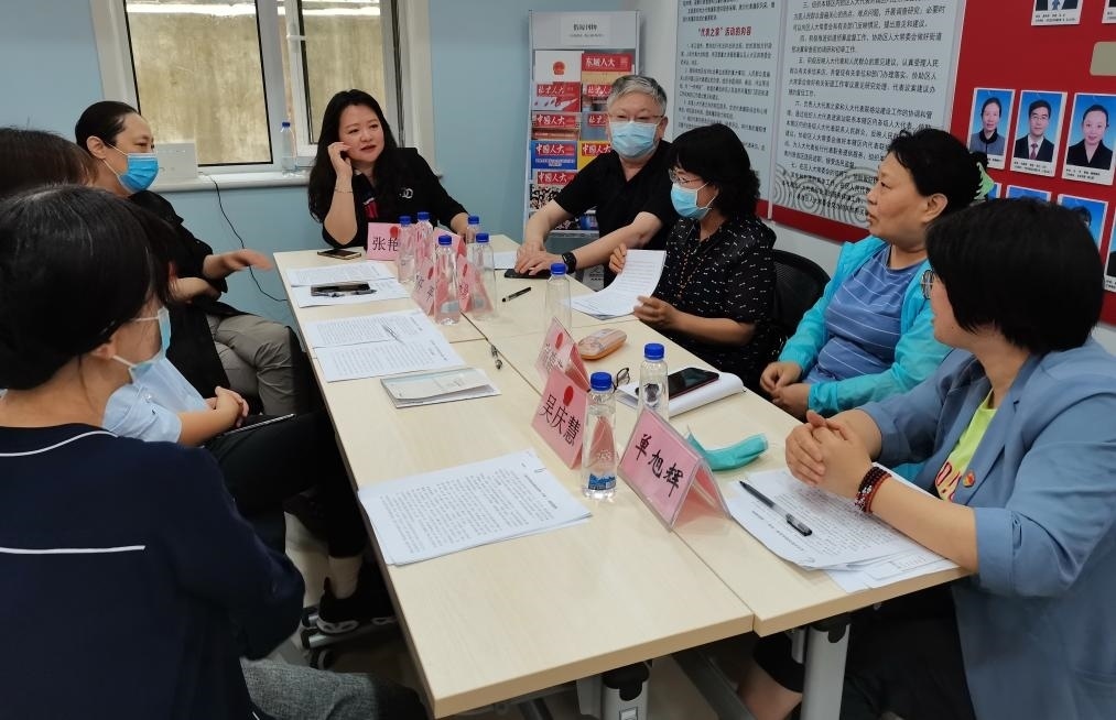 北京市東城區(qū)景山街道人大代表之家（資料照片）。新華社發(fā)（北京市人大常委會供圖）