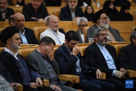 這是10月7日在伊朗首都德黑蘭拍攝的第七屆聲援巴勒斯坦兒童和青少年國(guó)際會(huì)議現(xiàn)場(chǎng)。新華社記者 沙達(dá)提 攝