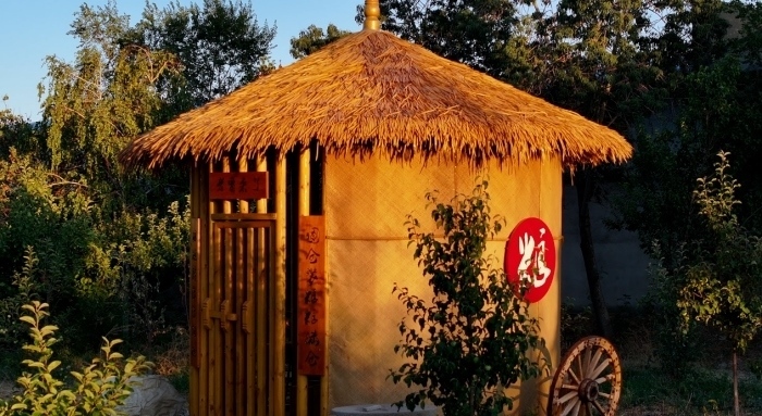 老奇臺人民法庭“土圓倉”調(diào)解室。老奇臺人民法庭供圖