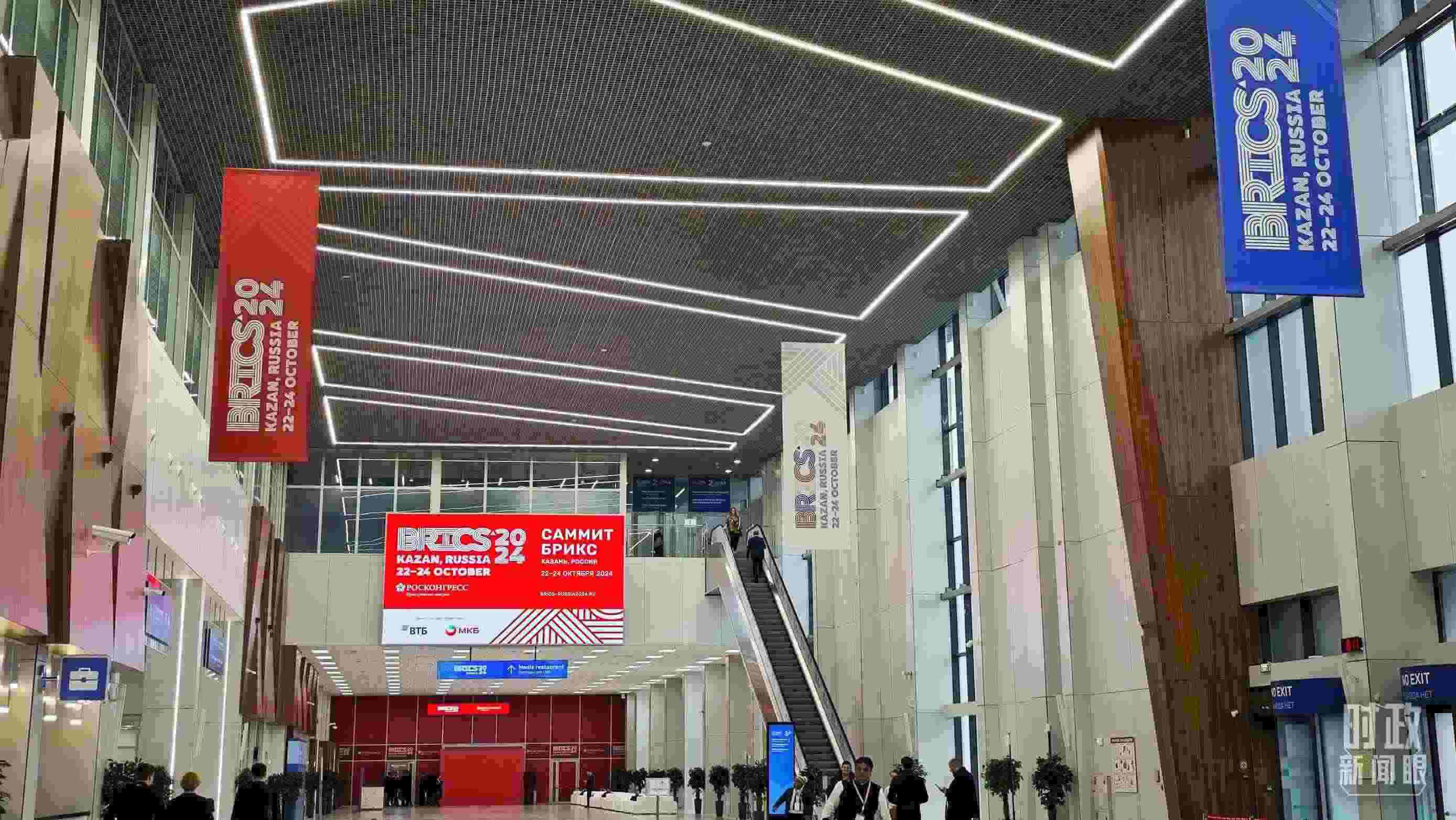 △ 喀山會(huì)展中心。（總臺(tái)記者高鑫翼拍攝）