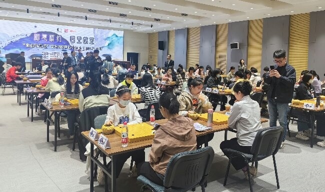 比賽現(xiàn)場(chǎng)。人民網(wǎng)記者 李乃妍攝