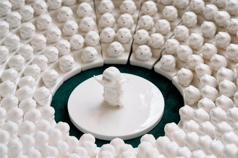 倫敦手工周中國(guó)館展品。楊浩鵬攝